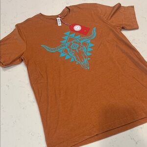 Rust Bull Graphic Tee